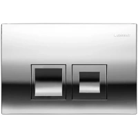 Клавиша Geberit Delta 115.135.21.5 35, хром глянцевый - Gidratop.ru изображение