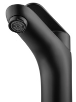Смеситель для раковины WONZON & WOGHAND ALFA, Черный матовый (WW-A40202-MB) - Gidratop.ru изображение