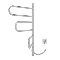 Полотенцесушитель электрический Vincea VTD-1R2CE 44х80, хром, таймер - Gidratop.ru изображение