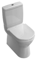 Напольный унитаз Villeroy&Boch O.novo, крышка микролифт, 56581001/5788S101/9M38S101 - Gidratop.ru изображение