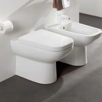Приставной унитаз Villeroy&Boch O.novo 5657 10 35*57 см (56571001/5657 10R1) - Gidratop.ru изображение