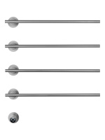 Полотенцесушитель электрический встраиваемый WONZON & WOGHAND DORTMUND, Брашированный никель (WW-A364-BR) - Gidratop.ru изображение