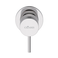 LEAF-DIM-L-01 Встраиваемый однорычажный смеситель на 1 выход, исполнение хром - Gidratop.ru изображение