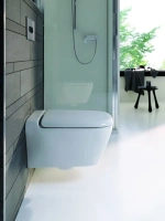 Подвесной унитаз Geberit MyDay 201460000, безободковый Rimfree - Gidratop.ru изображение