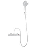 Смеситель для душа с термостатом WONZON & WOGHAND INN 5, Белый матовый (WW-B1005-A-MW) - Gidratop.ru изображение