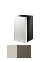 Шкаф Keuco Edition 300 30330 409001 подвесной 35 см, корпус сахара, фасад шпон дуба, петли слева - Gidratop.ru изображение