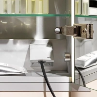 Зеркальный шкаф Laufen Frame25, 80 см, 0850.3 (4.0850.3.900.144.1) - Gidratop.ru изображение