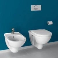 Подвесной унитаз Villeroy&Boch O.novo 5688H101, с сиденьем Soft-Close - Gidratop.ru изображение