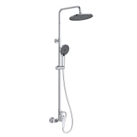 MARINO Душевая стойка со смесителем, хром MARINO-DOCM-CRM - Gidratop.ru изображение