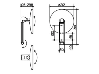 Косметическое зеркало Keuco iLook_move 17612 010000 - Gidratop.ru изображение