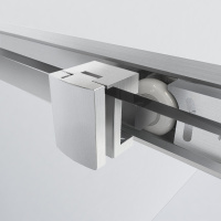 Душевой уголок Garda VSS-1G900CLBN, 900*900, брашированный никель, стекло прозрачное - Gidratop.ru изображение