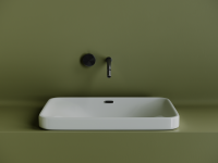 Умывальник прямоугольный встраиваемый сверху в столешницу Element 605x415x185мм - Gidratop.ru изображение