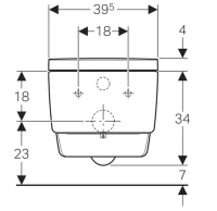 Унитаз подвесной Geberit AquaClean mera comfort 146.214.11.1 с функцией биде и системой удаления запахов - Gidratop.ru изображение