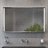 Зеркало Keuco Edition 90 19097013500, 120 см, с подсветкой, в хромированной раме - Gidratop.ru изображение