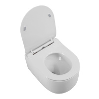 Унитаз подвесной безободковый BelBagno SOFT-TOR BB084CH-TOR/BB2034SC - Gidratop.ru изображение
