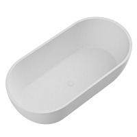 Ванна из искусственного камня Solid Surface CEZARES CZR-STYLUS-160-80-54-SSB - Gidratop.ru изображение