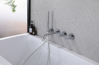 Смеситель ABBER Wasser Kreis AF8130 для ванны скрытого монтажа, хром - Gidratop.ru изображение