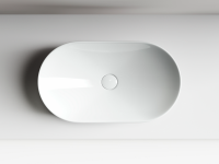 Умывальник чаша накладная овальная  Element 620x360x145мм - Gidratop.ru изображение