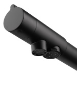 Смеситель для кухни c подключением фильтра WONZON & WOGHAND, Черный матовый (WW-88458008-MB) - Gidratop.ru изображение