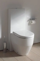 Напольный унитаз Laufen Pro New 8.2595.2.000.231.1 с бачком 8.2995.3.000.873.1, крышка микролифт - Gidratop.ru изображение