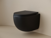 Подвесной унитаз  UP безободковый, смыв торнадо - Gidratop.ru изображение