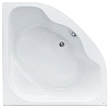 Акриловая ванна Santek Мелвилл 1.WH30.2.402 140х140 симметричная белая - Gidratop.ru изображение