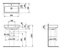Раковина Laufen Pro A 8.1895.9.000.104.1 60 х 38 см - Gidratop.ru изображение
