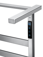 Полотенцесушитель электрический WONZON & WOGHAND FRANKFURT, Хром (WW-A1026-CR) - Gidratop.ru изображение