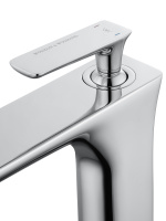 Смеситель для раковины высокий WONZON & WOGHAND SHARK, Хром (WW-481102-CR) - Gidratop.ru изображение