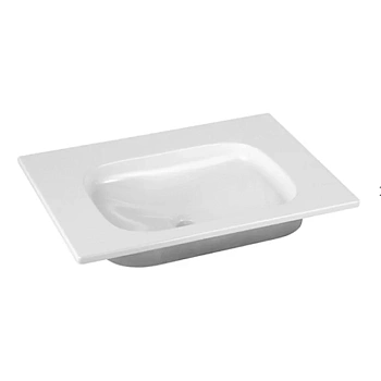 Раковина Keuco Royal Universe 32751316500 65.5 см без отверстия под смеситель, белый