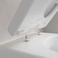 Подвесной безободковый унитаз Villeroy&Boch Architectura, 4688R001 - Gidratop.ru изображение