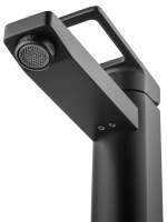 Смеситель для раковины WONZON & WOGHAND FRAME, Черный матовый (WW-88139010-MB) - Gidratop.ru изображение