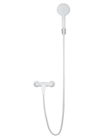 Смеситель для душа WONZON & WOGHAND ALFA, Белый матовый (WW-AE3102-MW) - Gidratop.ru изображение