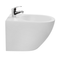 Биде ABBER Bequem AC1150MW подвесное белое матовое - Gidratop.ru изображение