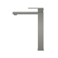 SLIDER-LC-IN-W0 Смеситель для накладной раковины однорычажный, без донного клапана, сатин - Gidratop.ru изображение