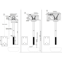 GESSI 316 MECCANICA смеситель для раковины потолочный, электронный, внешняя часть, цвет Steel Brushed - Gidratop.ru изображение