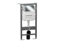 Система инсталляции для унитазов CERAMICANOVA Envision с кнопкой смыва Round цвет хром и креплениями, арт. CN1001CH - Gidratop.ru изображение