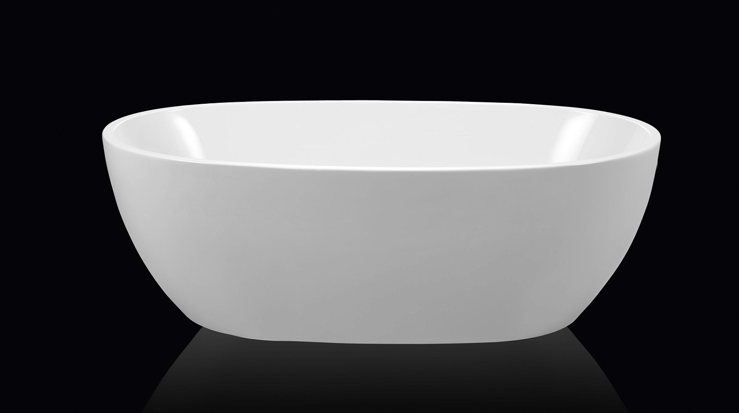 Акриловая ванна без перелива BELBAGNO BB69-1700-W0, 1700x820x600
