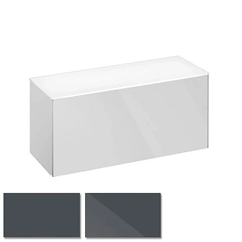 Тумба Keuco Royal Reflex 34010 110000 80 см подвесная, боковая, антрацит