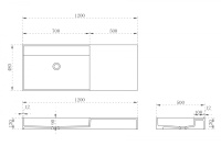 Раковина подвесная ABBER Stein AS2628 белая матовая - Gidratop.ru изображение