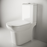 Напольный пристенный унитаз Enjoy - Gidratop.ru изображение