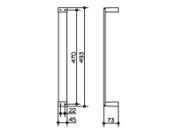 Полотенцедержатель Keuco Edition 11 11170 010000, 49.3 см, хром - Gidratop.ru изображение