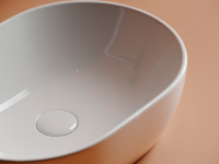 Умывальник чаша накладная овальная Element 480x350x140мм - Gidratop.ru изображение