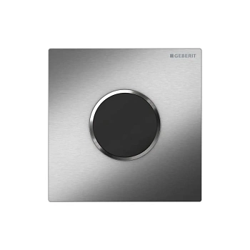 ИК-привод для писсуара Geberit HyTronic Sigma Type 10 116.035.SN.1, черный/нержавеющая сталь