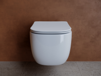 Подвесной унитаз Noel Rimless - Gidratop.ru изображение