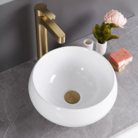 Раковина накладная керамическая круглая BB1114 - Gidratop.ru изображение