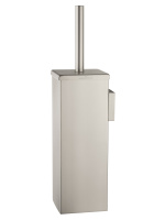 Туалетный ершик в комплекте WONZON & WOGHAND POLO, Брашированный никель (WW-8929-BN) - Gidratop.ru изображение