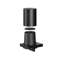 Дозатор Keuco Edition 11 11152379000 для жидкого мыла, цвет черный матовый - Gidratop.ru изображение