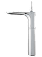 Смеситель для раковины высокий WONZON & WOGHAND SHARK, Хром (WW-48B1104-CR) - Gidratop.ru изображение