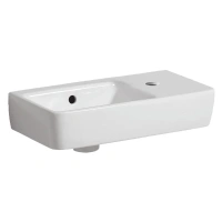 Раковина Geberit Renova Compact, 50 х 25 см белая, R/L - Gidratop.ru изображение
